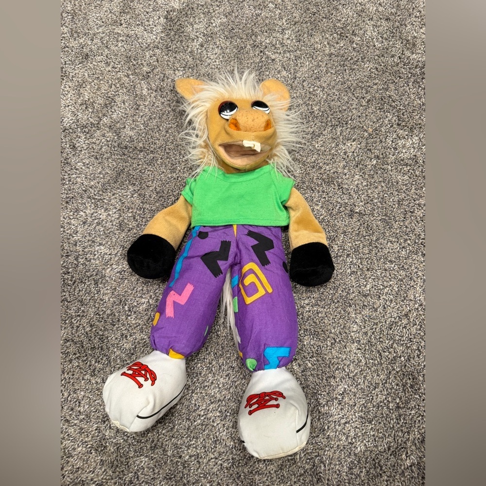 vintage 1993 Shari Lewis Charlie Horse hand puppet